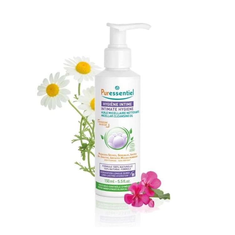Puressentiel Hygiène intime huile micellaire nettoyante 150 ml