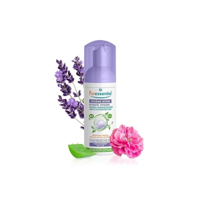 Puressentiel Mousse Lavante Douceur Bio Hygiène Intime 150 ml – hygiène intime