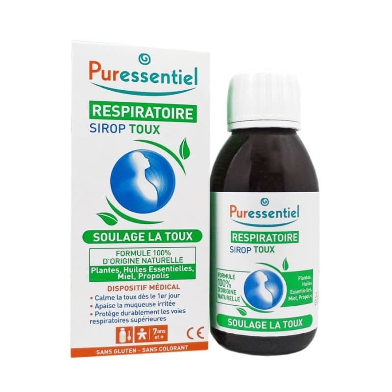 Puressentiel Sirop Respiratoire pour Toux 125 ml – complément alimentaire