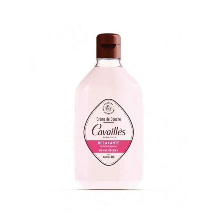 Roge Cavailles Crème de douche relaxante amande bio et rose 250 ml
