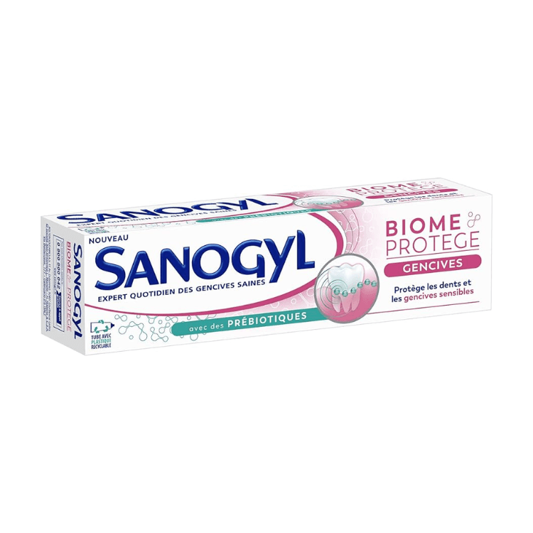 Sanogyl Dentifrice biome protège gencives avec des prébiotiques 75 ml