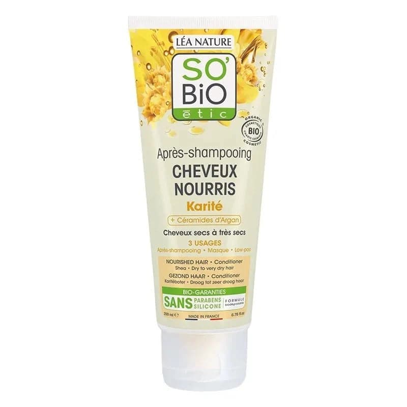 So Bio Après-shampooing Nourrissant Karité Bio 200 ml – après-shampoing