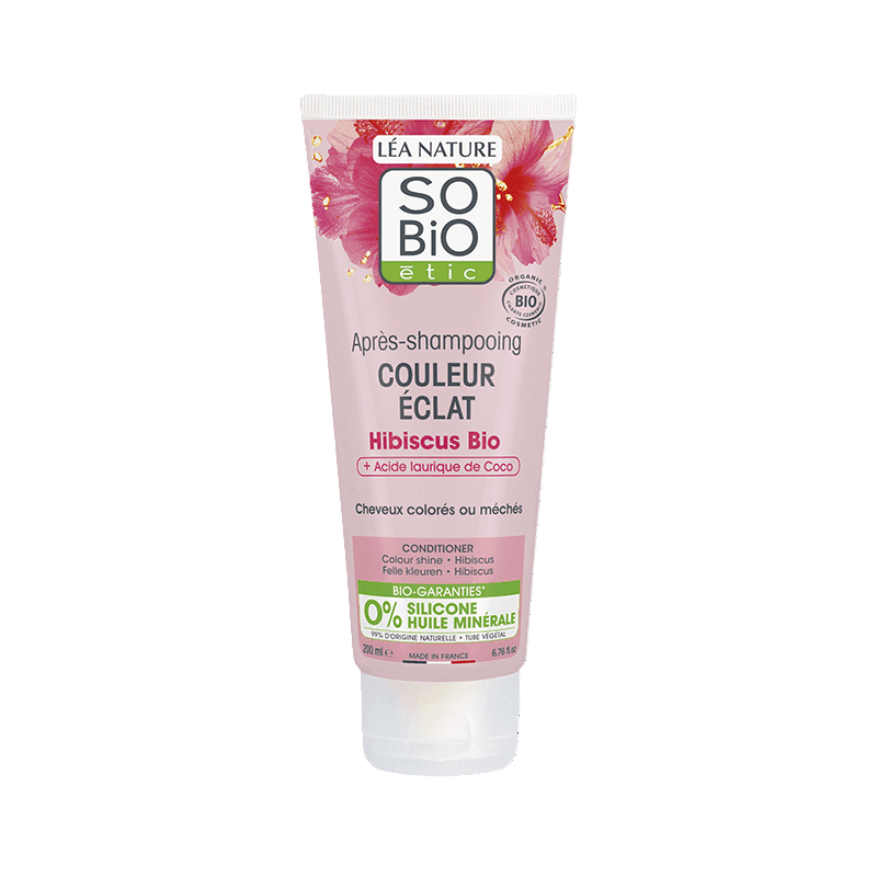 So Bio Après-Shampooing Couleur Éclat Hibiscus 250 ml – après-shampoing