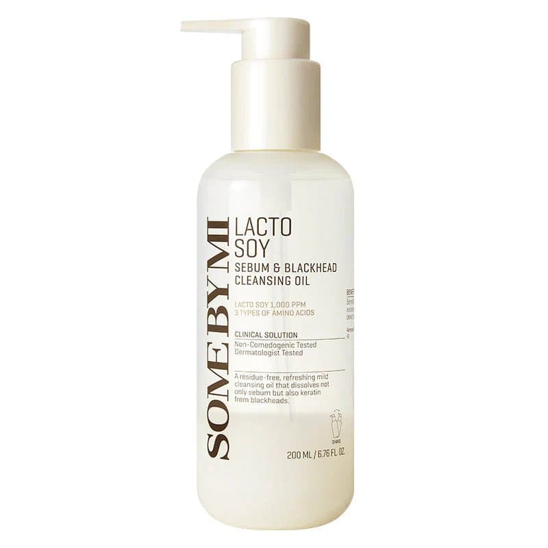 SOME BY MI Lacto Soy Sebum & Blackhead Cleansing Oil – nettoyant visage