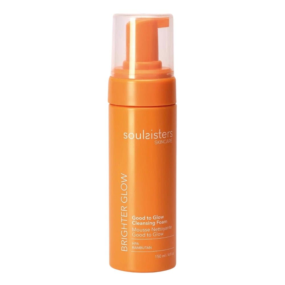Soul Sisters Mousse Nettoyante Éclaircissante Good to Glow 150 ml – nettoyant visage