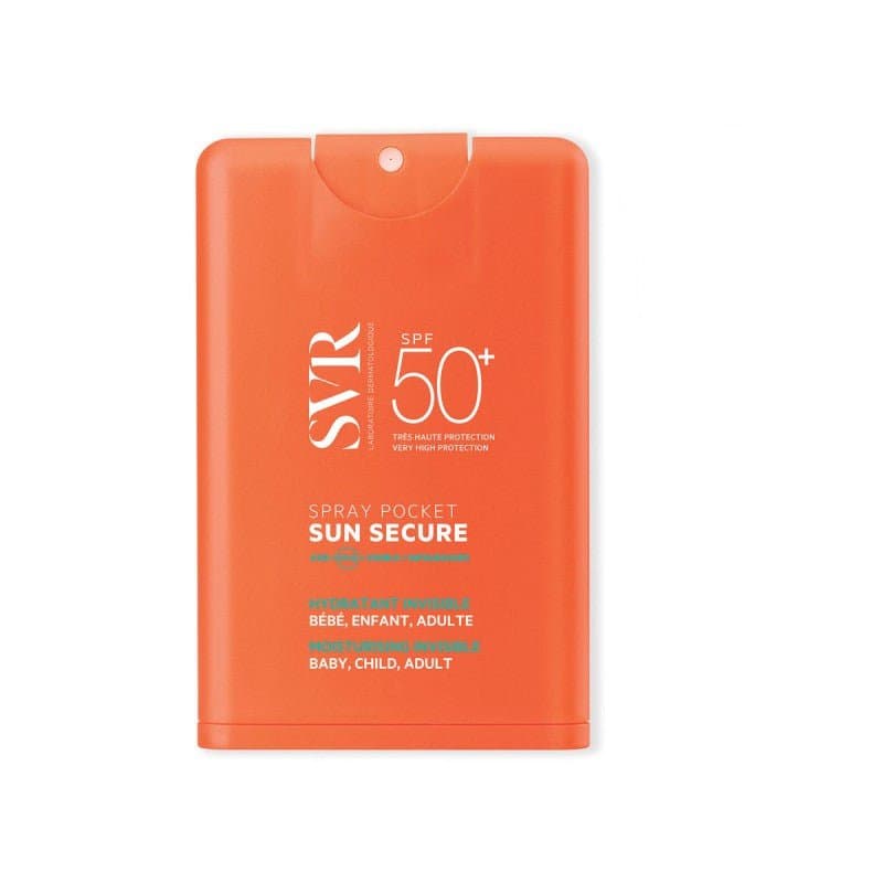 SVR Sun Secure Spray Pocket SPF 50+ Hydratant et Invisible 20 ml – protection solaire