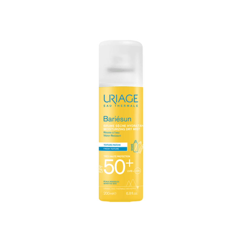 Uriage Bariésun Brume Sèche Hydratante Invisible SPF50 200 ml – protection solaire