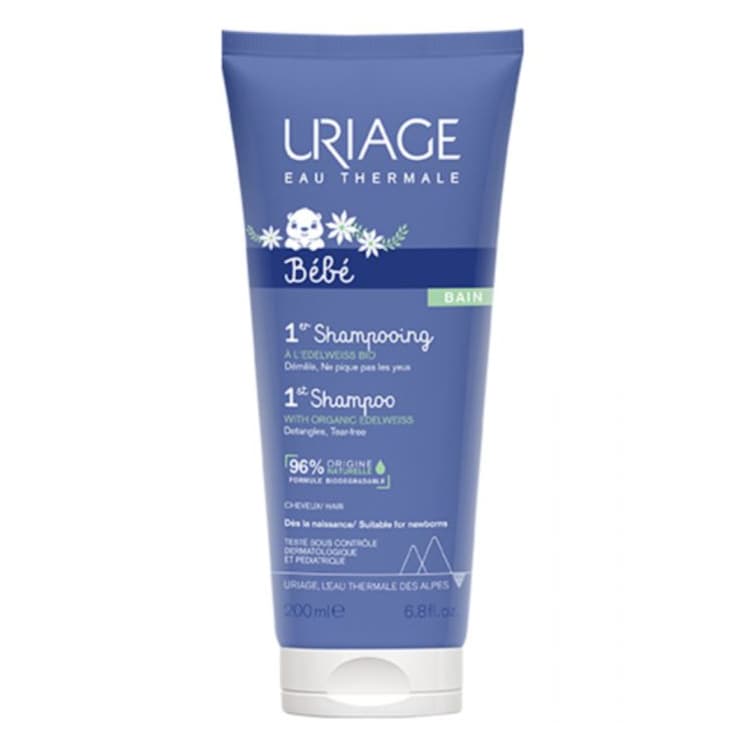 Uriage Bébé 1er shampooing extra doux cheveux 200 ml