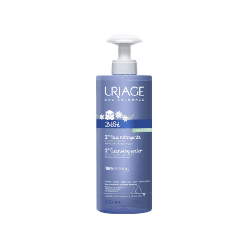 Uriage Bébé 1ère Eau Nettoyante Sans Rinçage 500 ml – toilette bébé