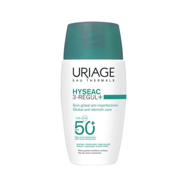 Uriage Hyseac 3 regul+ soin global anti imperfections spf 50+ 50 ml