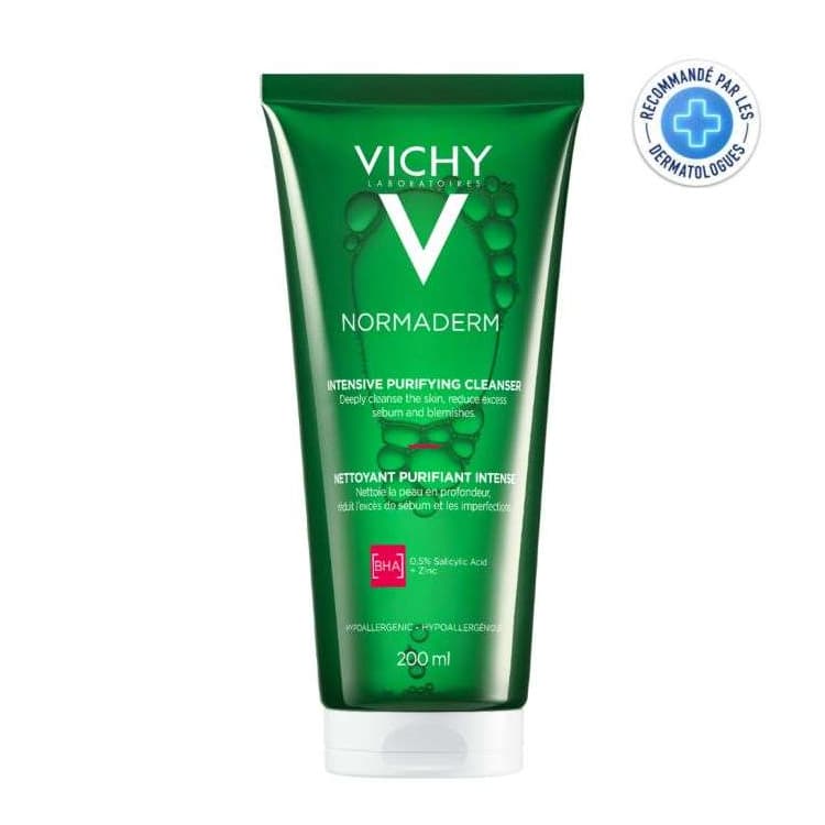 Vichy Normaderm gel purifiant intense peau grasse et acnéique 200 ml