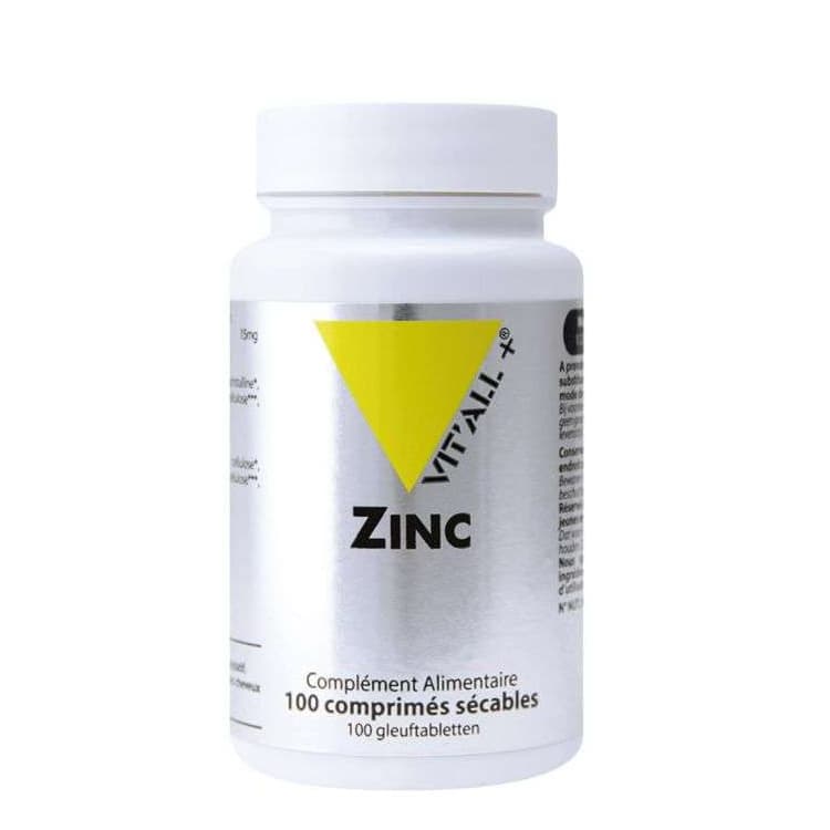 VITALL+ Zinc bisglycinate 100 comprimés