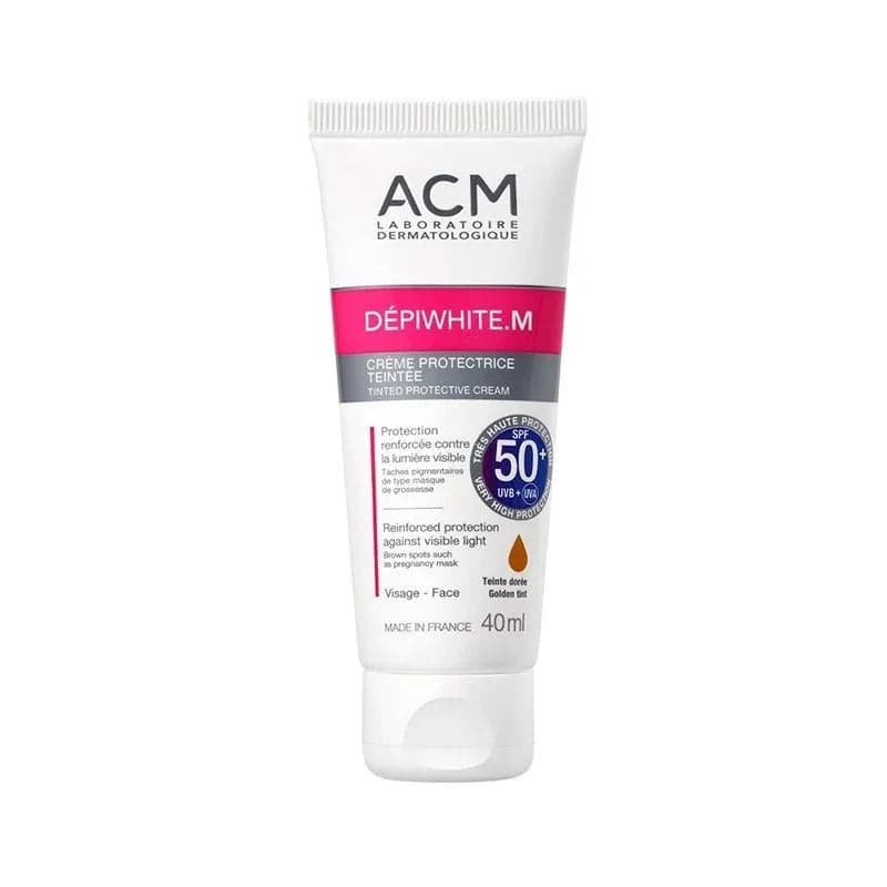 ACM Depiwhite.M Crème Protectrice Teintée SPF50 40 ml – protection solaire