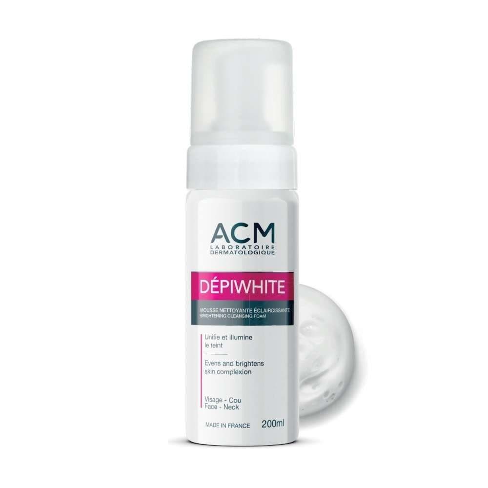 ACM Dépiwhite Mousse Nettoyante Éclaircissante 200 ml – nettoyant visage