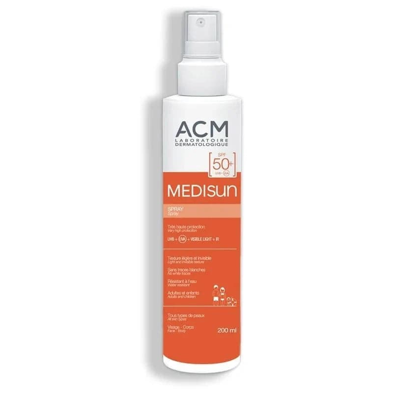 ACM Medisun Spray SPF50 200 ml – protection solaire