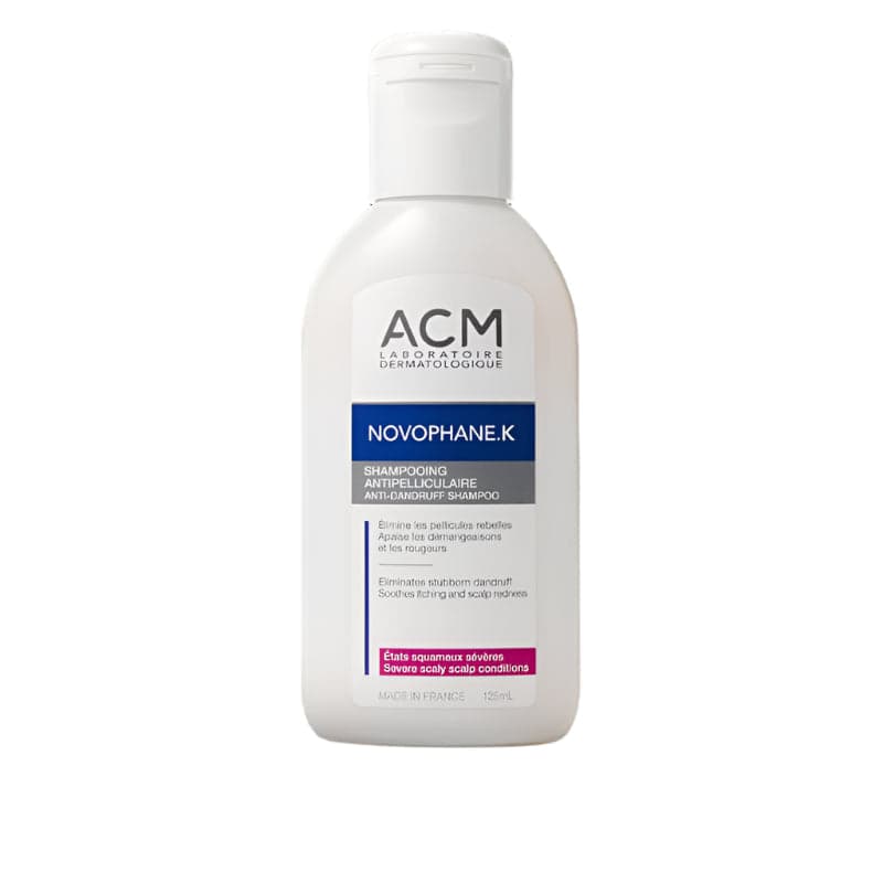 ACM Novophane K Shampooing Anti-Pelliculaire pour Pellicules Sévères 125 ml – shampoing