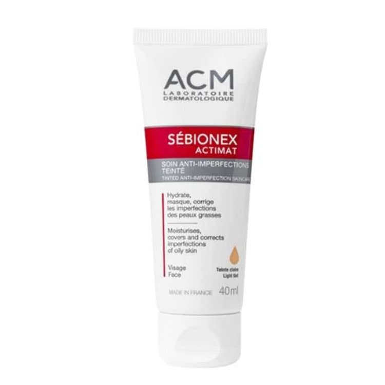 ACM Sebionex actimat soin anti impperfection teintée claire 40 ml