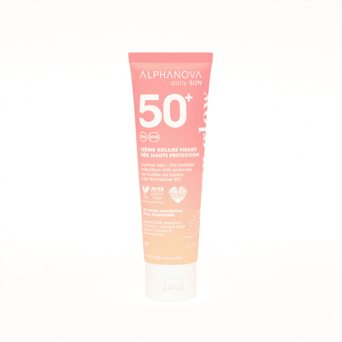Alphanova DAILY SUN SPF 50+ Crème Solaire 50 ml – protection solaire