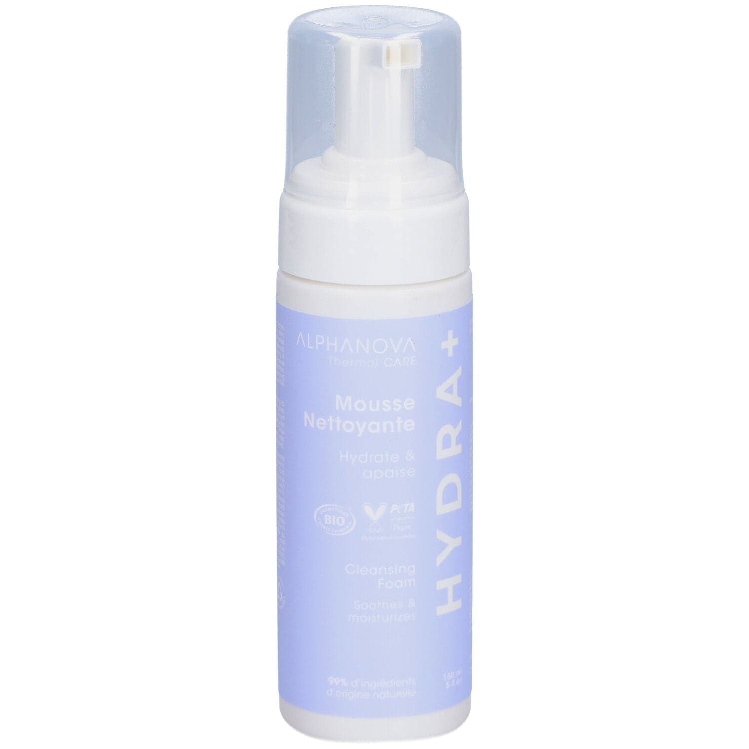 Alphanova Hydra+ Mousse Nettoyante Apaisante 150 ml – nettoyant visage
