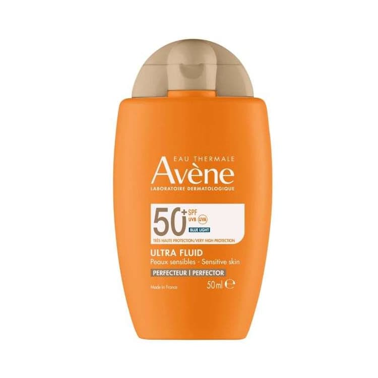 Avène Ultra fluid perfecteur spf 50 blue light peau sensible 50 ml