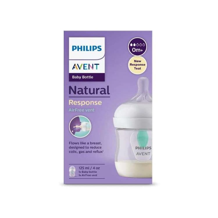 Avent Natural response biberon 0mois+ airfree vent 125 ml