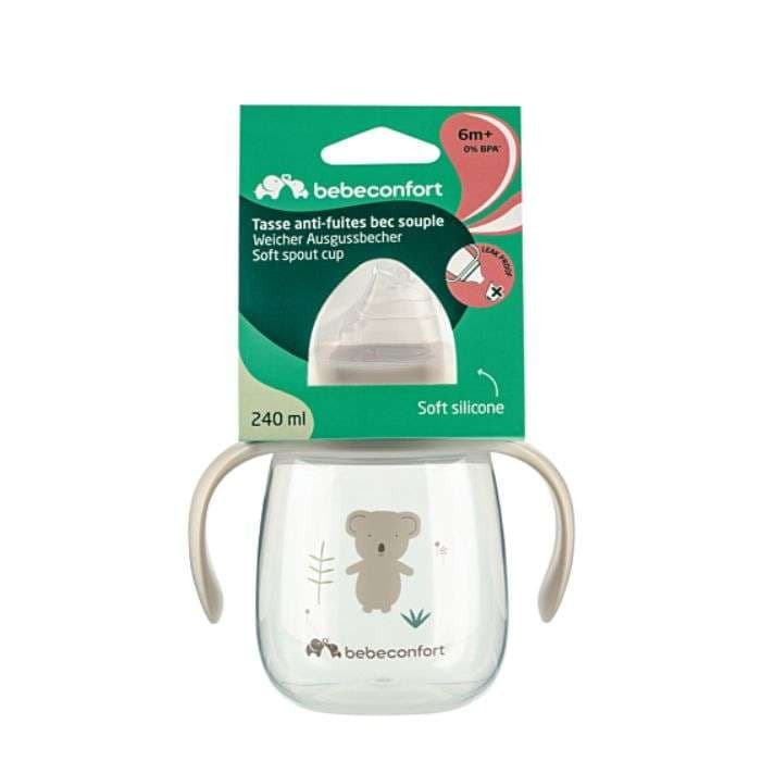 Bébé Confort Tasse Anti-Fuite à Bec Souple +6 Mois 240 ml – biberon / Accessoire