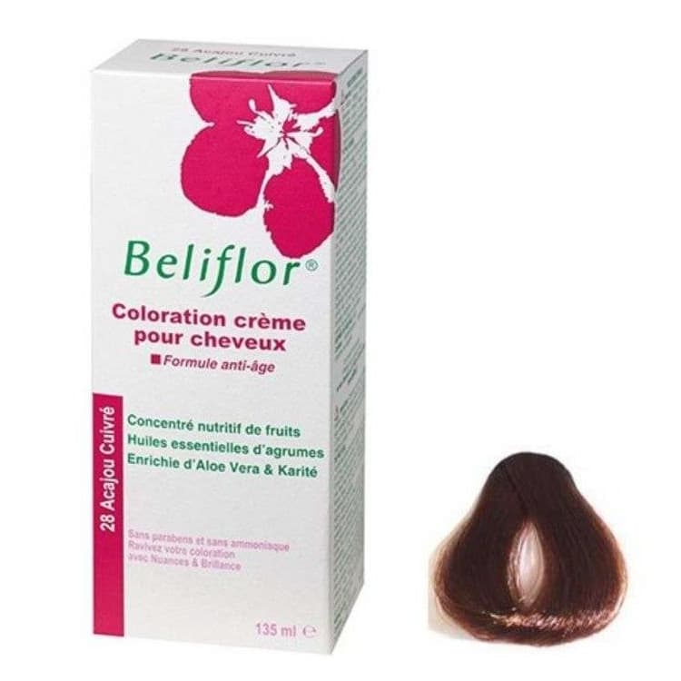 Beliflor Coloration Acajou Cuivré N°28