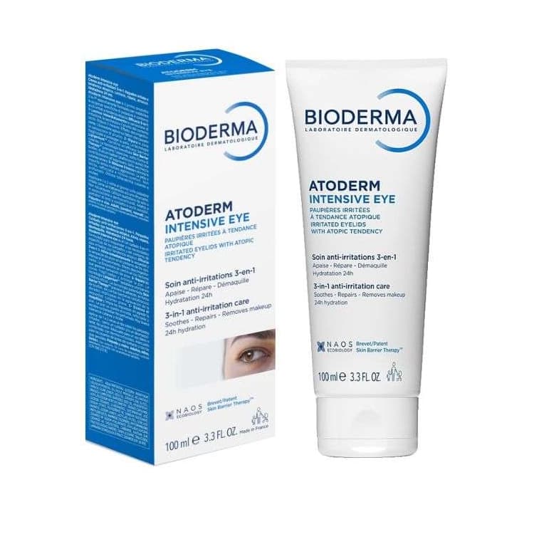 Bioderma Atoderm intensive soin yeux anti irritations 3 en1 100 ml