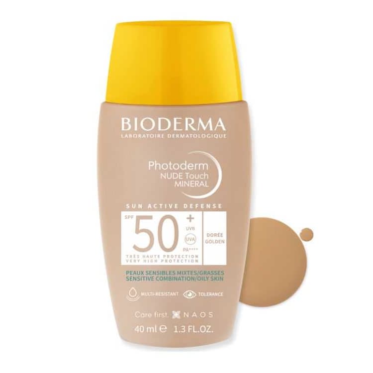 Bioderma Photoderm nude touch spf 50+ teinte dorée
