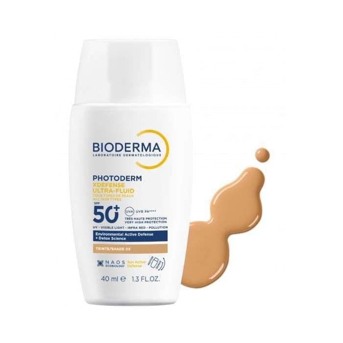 Bioderma Photoderm XDefense Ultra-Fluid SPF50+ Teinte 03 40 ml – protection solaire