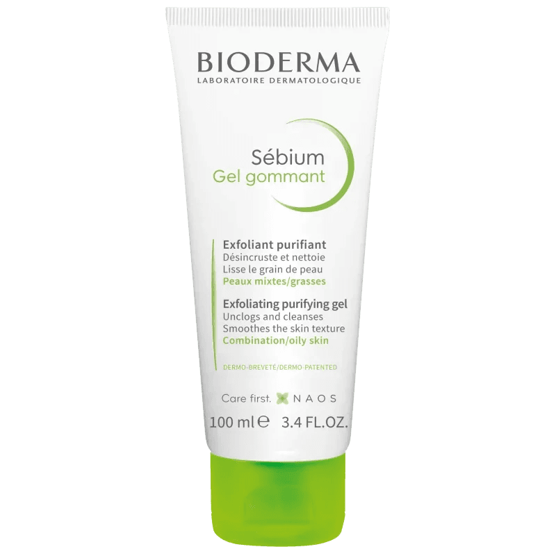 Bioderma Sébium Gel Gommant Exfoliant Purifiant 100 ml – soin visage