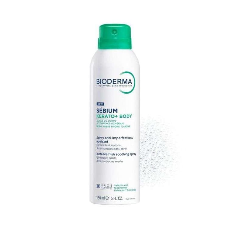 Bioderma Sebium kerato+ body spray anti imperfections apaisant 150 ml