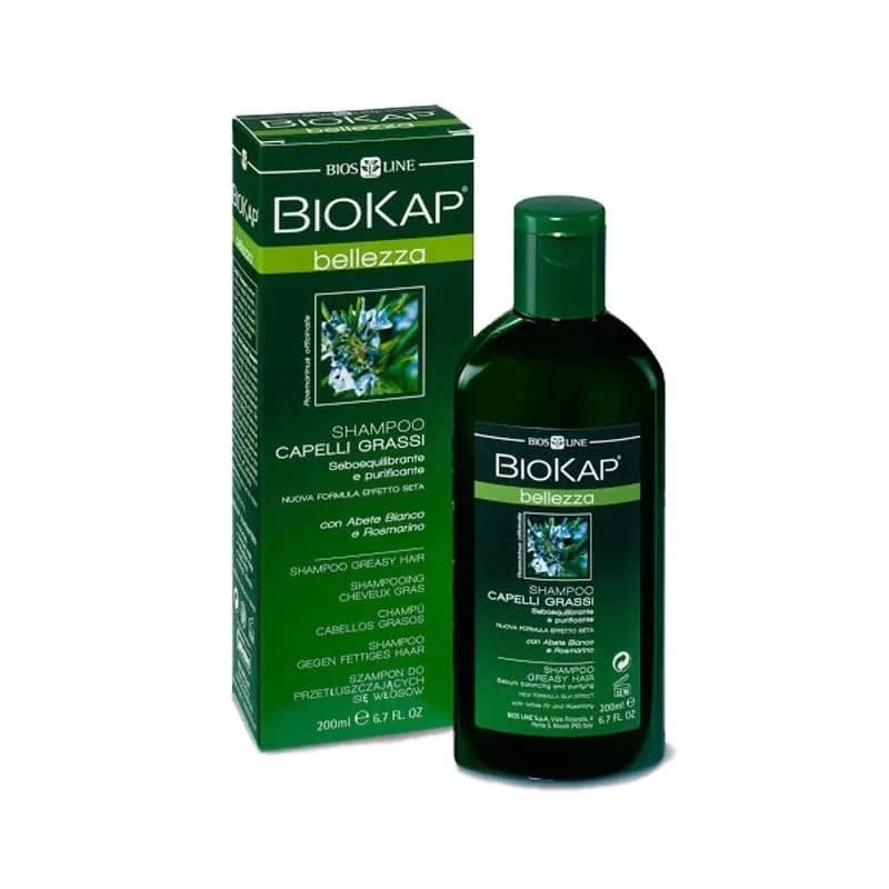 BioKap Bellezza Shampoing Purifiant Cheveux Gras 200 ml – shampoing