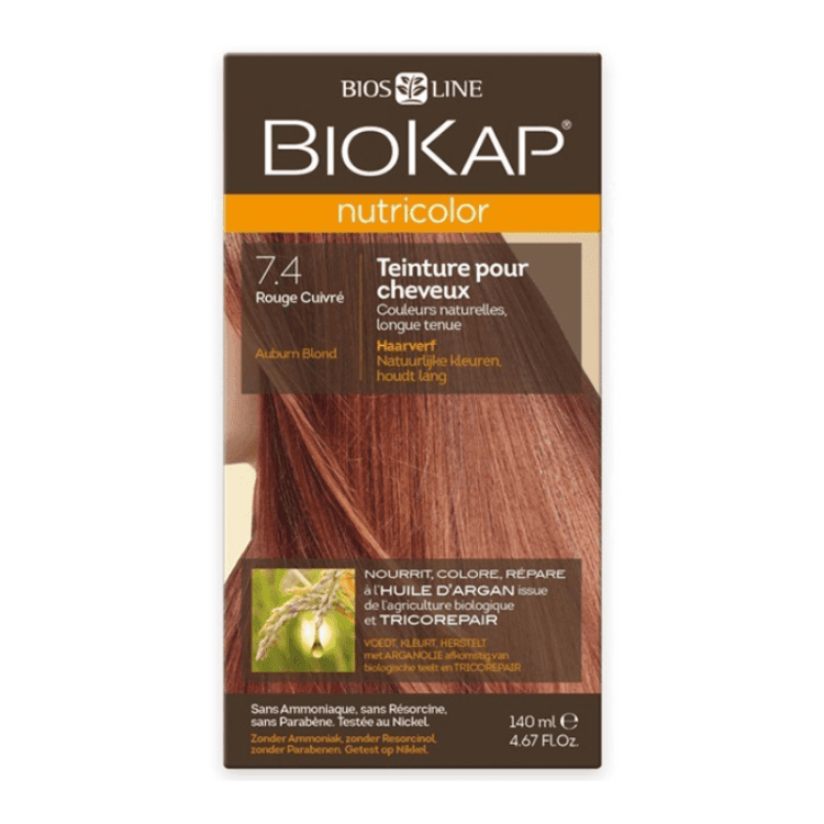 BioKap Nutricolor 7.4 Blond Cuivré