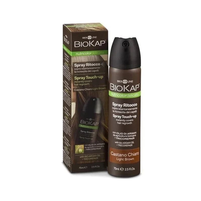 BioKap Nutricolor Spray Retouche Châtain Clair 75 ml – coloration cheveux