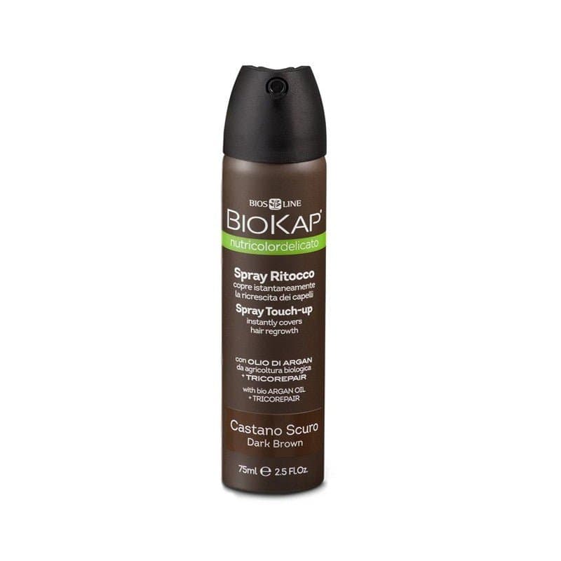 BioKap Nutricolor Spray Retouche Noir 75 ml – coloration cheveux
