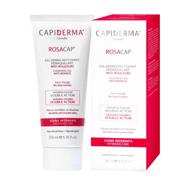 Capiderma Rosacap Gel Nettoyant Démaquillant Anti-Rougeurs 200 ml – démaquillant