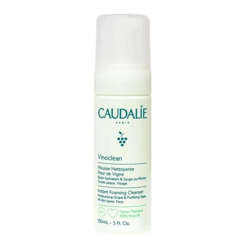 Caudalie Vinoclean Mousse Nettoyante Fleur de Vigne 150 ml – nettoyant visage
