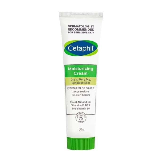 Cetaphil Crème Hydratante Haute Tolérance pour Peaux Sèches et Sensibles 50 ml – soin visage