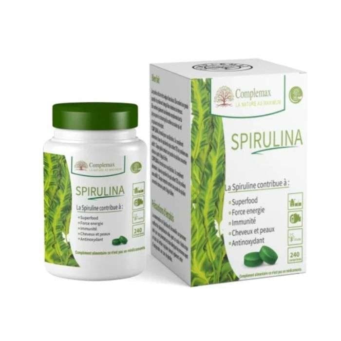 Complemax Spiruline 240 comprimés – complément alimentaire