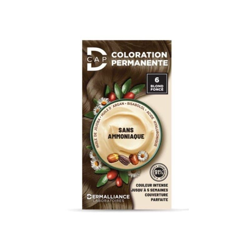 D-Cap Coloration Permanente N°6 Blond Foncé – coloration cheveux