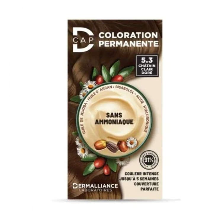 D-Cap Coloration permanente n 5.3 châtain clair doré