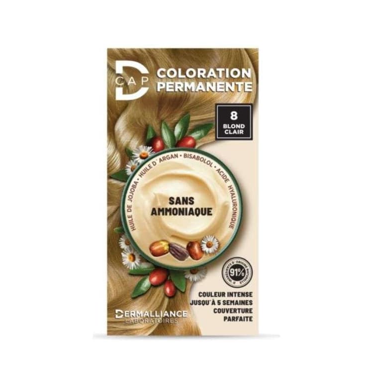 D-Cap Coloration permanente n 8 blond clair
