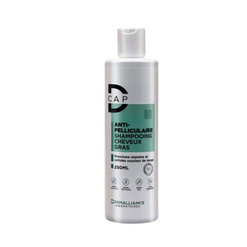 D-Cap Shampooing Anti-Pelliculaire pour Cheveux Gras 250 ml – shampoing