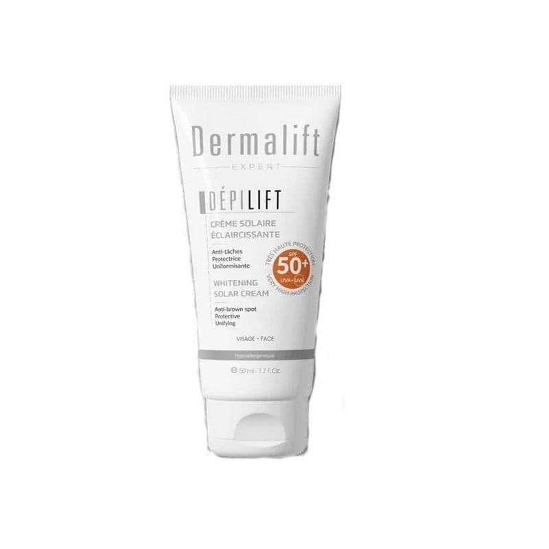 Dermalift DépiLift Crème Solaire Éclaircissante Anti-Taches SPF50+ 50 ml – protection solaire