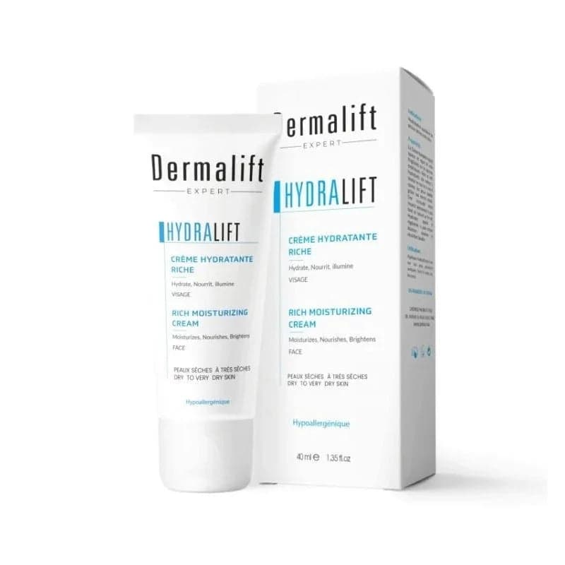 Dermalift HydraLift Crème Hydratante Riche pour Peaux Sèches à Très Sèches 40 ml – soin visage