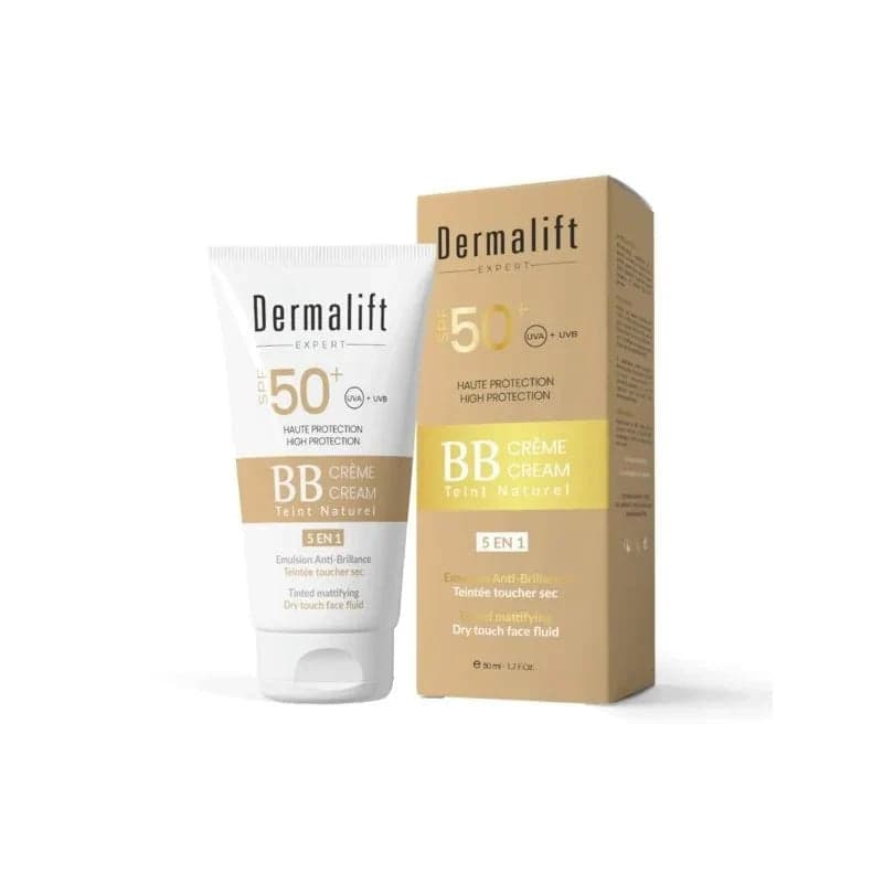 Dermalift Sunlift BB Crème Toucher Sec SPF 50+ 5en1 50 ml – protection solaire