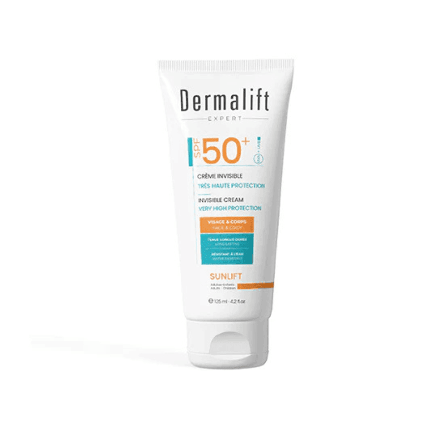 Dermalift Sunlift Crème Invisible SPF 50 125 ml – protection solaire