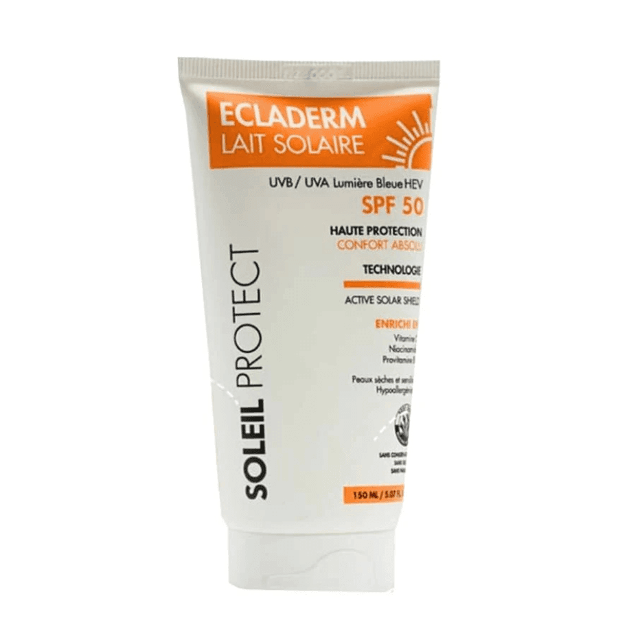 Ecladerm Soleil Protect Lait Solaire SPF50 150 ml – protection solaire
