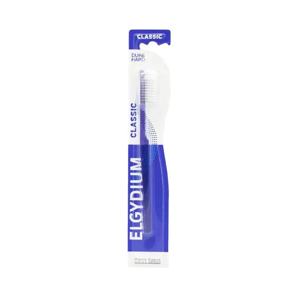 Elgydium Classic – Brosse à Dents Dure Optimisée – brosse à dents